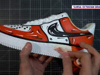 Tenișii pictați, ultima modă în rândul adolescenților. O pereche poate costa și 1.000 de euro