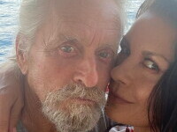 Michael Douglas și Catherine Zeta-Jones, în imagini rare din vacanță, în Palma de Mallorca