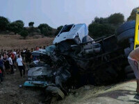 Cel puţin 18 morți într-un accident cumplit, în Algeria. Oamenii se întorceau dintr-o excursie