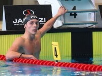 Un român de 16 ani este noua senzație a natației! Câte medalii a cucerit David Popovici într-o săptămână