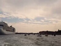 Este oficial. Navele de croazieră nu vor mai avea acces în centrul istoric al Veneției
