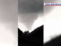 14 hectare de pădure din Gura Humorului, distruse de o furtună. FOTO