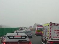 Bilanțul carambolului de pe Autostrada Soarelui: 24 de persoane rănite. 5 copii au ajuns la spital