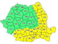 ANM: Cod galben de caniculă în 24 de judeţe din sudul, estul şi sud-vestul ţării, duminică şi luni