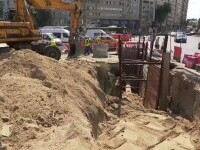 După luni de zile de așteptare, au început lucrările la pasajul Doamna Ghica din București