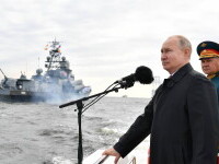 Exerciţiile americane din Marea Neagră, catalogate de Vladimir Putin drept „provocatoare”