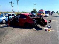 Ialomiţa: Accident produs pe DN 2