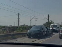 Accident pe centura București: Traficul este blocat la ieșirea spre Afumați