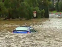 Ploile torenţiale au provocat inundații severe în Sydney. Numeroase străzi s-au transformat în râuri