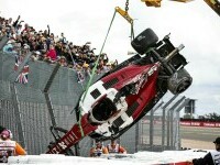 Cum arată monopostul lui Zhou Guanyu după accidentul din cursa de F1 de la Silversone - GALERIE FOTO