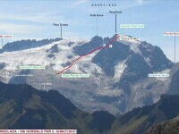 Victimele avalanșei din Alpi nu au avut nicio șansă. Tone de gheață s-au prăbușit cu 300 de km/h de pe munte