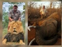 Un vânător de trofee care a ucis lei și elefanți a fost găsit împușcat în cap, lângă mașină