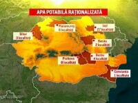 Seceta face ravagii în România. 115 localități sunt afectate dintre care jumătate primesc apă potabilă cu porția