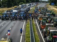 fermeri în Țările de Jos la protest în Olanda - 1