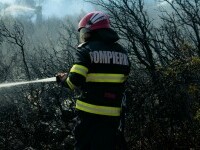 Incendiu la o fermă din Liebling, Timiș. ISU: Posibil ca focul să fie provocat de descărcările electrice