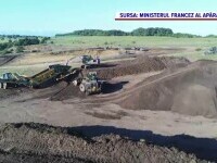 Francezii construiesc o bază militară la Cincu, unde este centrul de comandă al Grupului de Luptă NATO în România