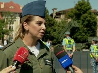 Spectacol pe cerul Capitalei de Ziua Aviației. Un ofițer din Forțele Aeriene Române a devenit cunoscut în toată lumea