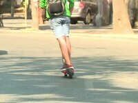 Un băiat de 13 ani a fost rănit grav după ce a căzut de pe o trotinetă electrică în Sibiu