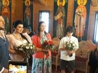 VIDEO Adriana Bahmuțeanu s-a logodit cu iubitul ei la biserică. Se cunosc de doar trei luni