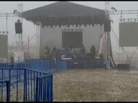 Ultima seară a festivalului rock de la Rânca, anulată din cauza ploii