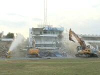 A început demolarea stadionului “Gheorghe Hagi”, din Constanța. Cum va arăta noua arenă de 18.500 de locuri. VIDEO