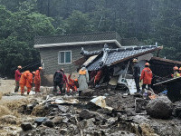 alunecări de teren în Coreea de Sud