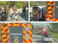 pompieri români în grecia
