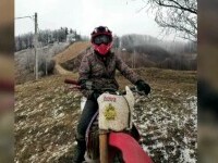 Accident de motociclete cu repetiție, la Holbav. Un tânăr a murit, altul e în comă după ce s-au ciocnit la enduro