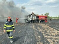 Incendiu de vegetație uscată în Popești-Leordeni. Flăcările s-au extins la o locuință | FOTO & VIDEO