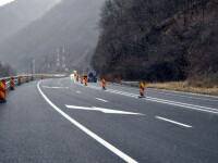 Valea Oltului va fi închisă timp de o lună. Se fac defrișări pentru construcția autostrăzii Sibiu - Piteşti