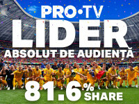 PRO TV, lider absolut de audiență cu cifre record, în timpul meciului dintre România și Olanda
