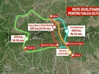 Ce rute ocolitoare sunt disponibile după ce Valea Oltului se va închide. „Vrem autostradă, trebuie să facem aceste lucrări”