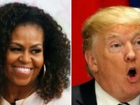 Michelle Obama si Donald Trump