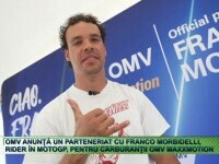 OMV anunță un parteneriat cu Franco Morbidelli, rider în MotoGP, pentru carburanți OMV MaxxMotion