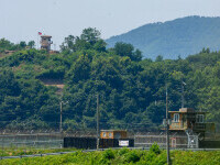 O persoană a dezertat din Coreea de Nord. A fost nevoită să treacă prin câmpuri minate și garduri electrice