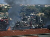 explozie benzinărie roma