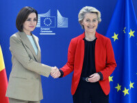 Maia Sandu și Ursula von der Leyen