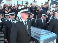 Mihai Leu a fost înmormântat