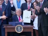 Donald Trump a promulgat de Ziua Americii „Legea mare și frumoasă”. Cum îi va afecta pe cetățeni