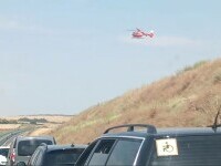 Accident pe Autostrada Soarelui. Mai multe mașini implicate, s-a activat Planul Roșu