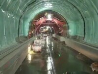 Când vom putea circula prin primul tunel de autostradă din România. Ar putea fi gata înainte de termin