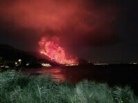 Incendiu puternic în Thassos