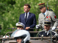 Parada de 14 iulie, organizată ca o „operaţiune militară”. Promisiunea lui Macron de Ziua Națională a Franței
