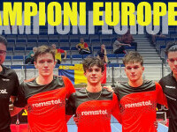 Echipa masculină U19 a României, campioană europeană la tenis de masă