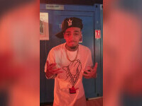 Trapperul Albert NBN, amendat de trei ori după ce a înjurat România pe scenă. Un deputat a depus plângere împotriva lui