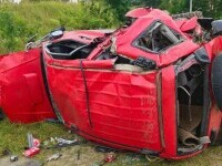 Accident feroviar mortal, în Harghita. Un băiat de 15 ani a murit după ce mașina în care se afla a fost lovită de tren