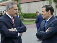 Ministrul turc de Externe, Hakan Fidan, către Rubio