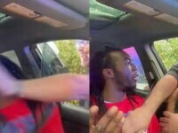 Un șofer din SUA a fost bătut de polițiști după ce a fost oprit în trafic pentru că nu avea farurile aprinse