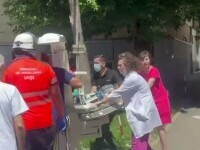 O femeie a născut în timp ce maternitatea Cuza Vodă din Iași era evacuată din cauza incendiului