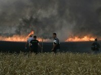 Incendiile de vegetație fac ravagii în sudul Bulgariei. România a trimis, în premieră, un elicopter Black Hawk